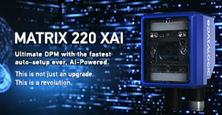datalogic得利捷MATRIX 220 XAI是讀取DPM條碼的利器，革命性AI驅動，快速自動設置